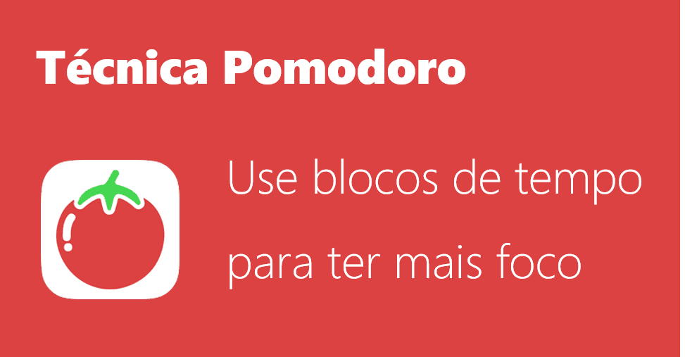 técnicas de produtividade