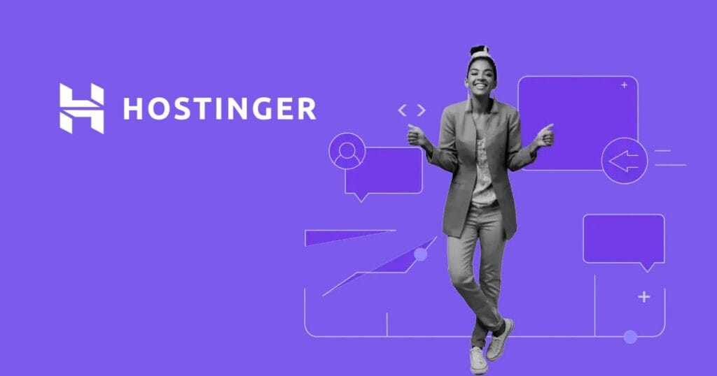 ilustração com o logotipo da hostinger