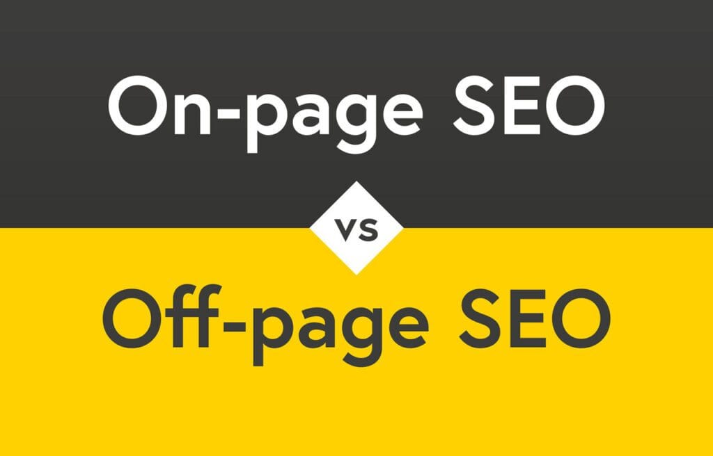 SEO Off Page: Como Gerar Autoridade e Backlinks de Qualidade 2 On Page vs Off Page SEO