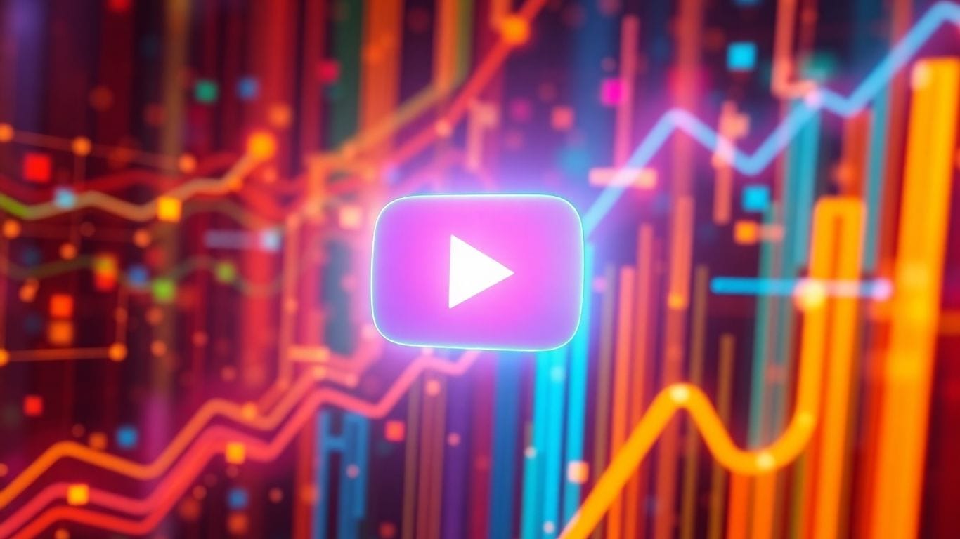 Crescimento e monetização no YouTube em 2026.